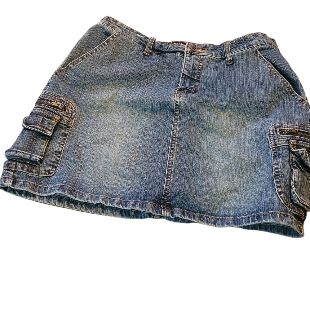 Bubblegum Brand Denim Mini Skirt Size 9/10
